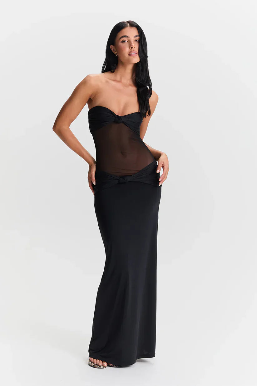 Zola | Detachable Straps Maxi Dress