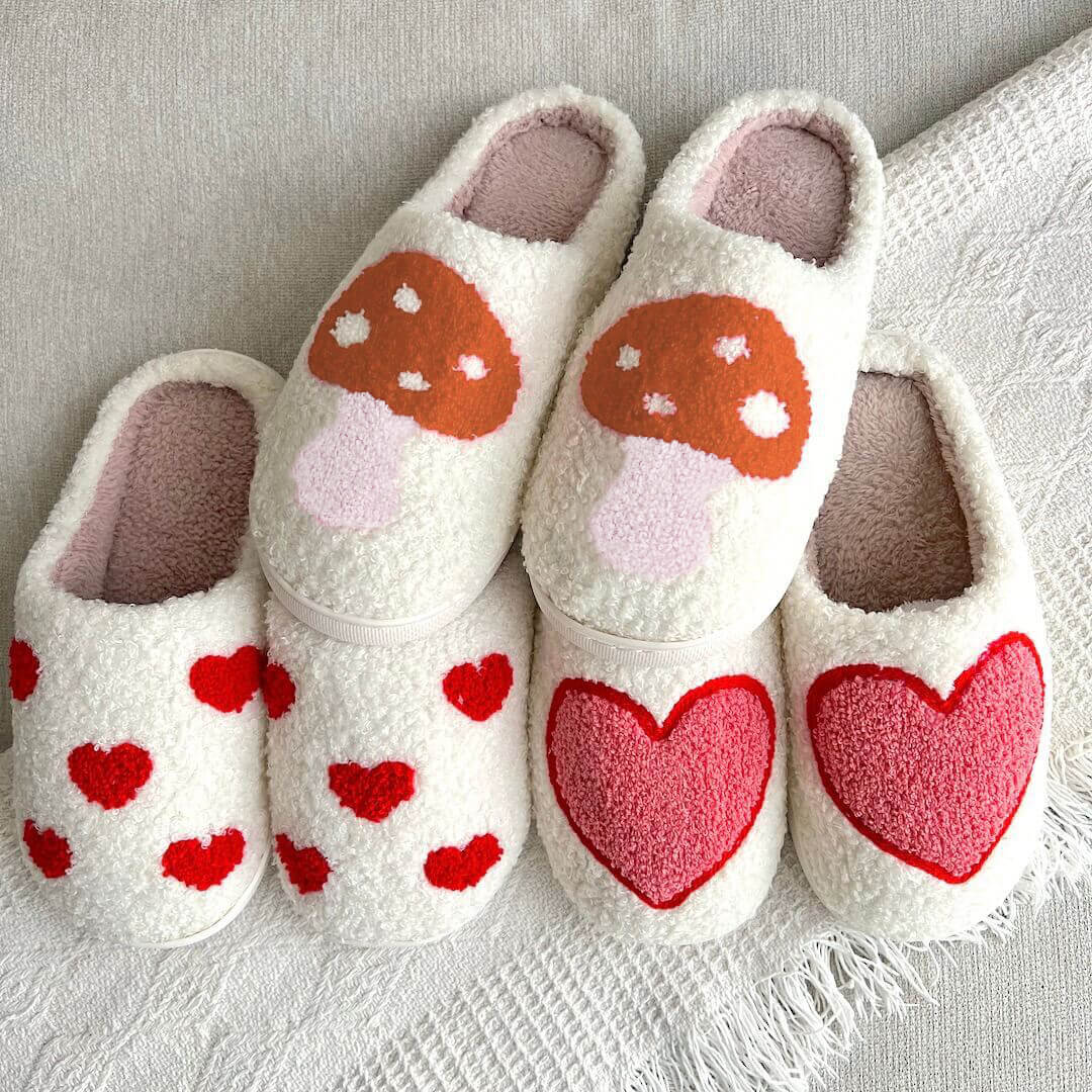 Lover's Plush Slippers - Buy 1 Get 1 Free