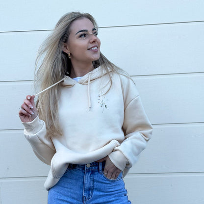 Abby Floral Print Hoodie