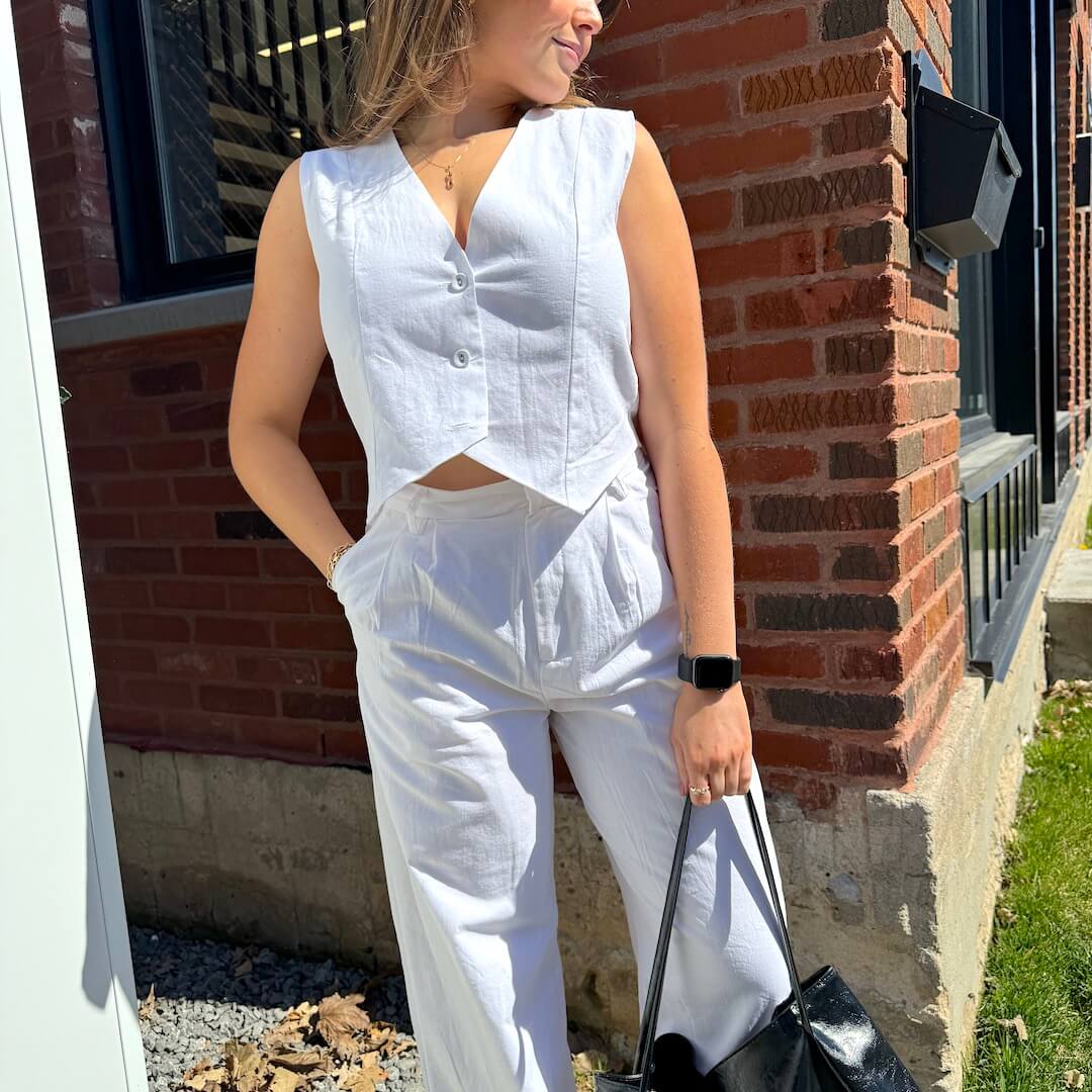 Heidi Linen Matching Set