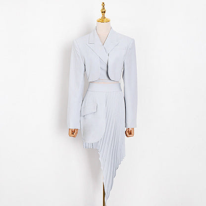 Blarry Blazer + Skirt Suit