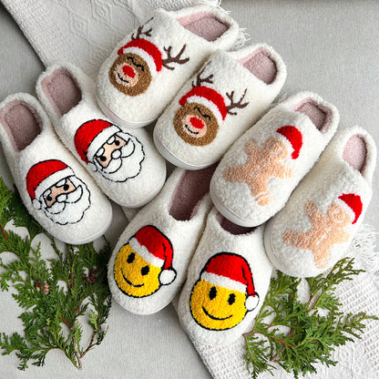 Joyful Christmas Slippers