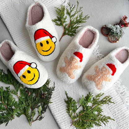 Joyful Christmas Slippers
