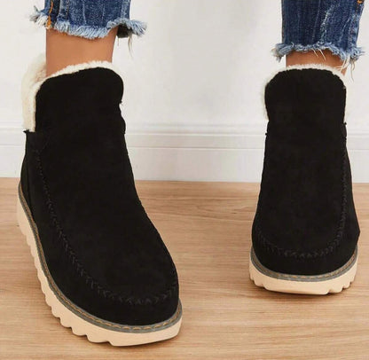 Elviora - Cozy Plush Boots