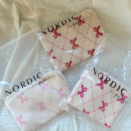 Bow Crochet Tote Bag