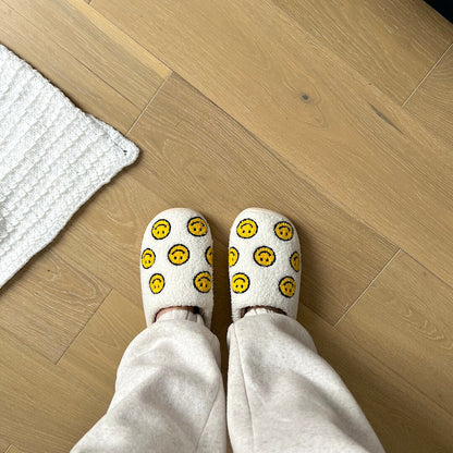 Mini Happy Face Slides Slippers