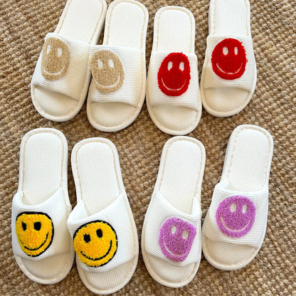Happy Face Slides Sandals