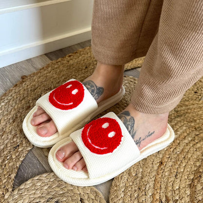Happy Face Slides Sandals - Buy 1 Get 1 Free