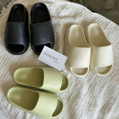 Nordic Rubber Slides Sandals For Women - Buy 1 Get 1 Free