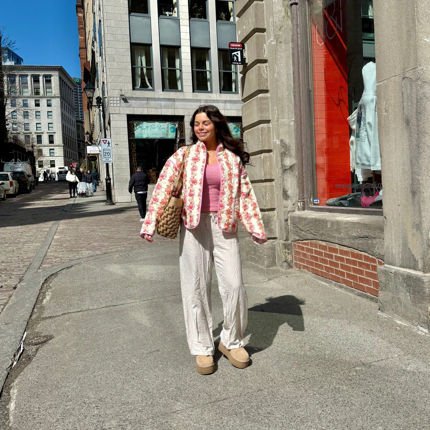 Sarah Floral Quilted Jacket