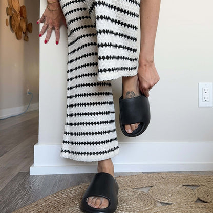 Nordic Rubber Slides Sandals For Women - Buy 1 Get 1 Free