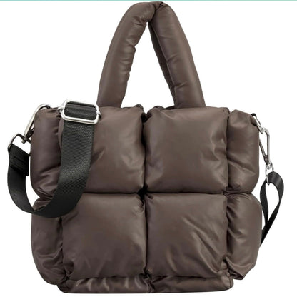 Elia Quilted Mini Puffer Tote Bag