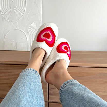Sweetheart Retro Comfy Slippers