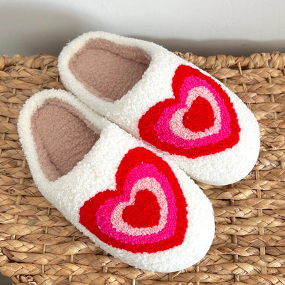 Sweetheart Retro Comfy Slippers