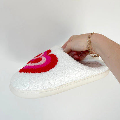 Sweetheart Retro Comfy Slippers