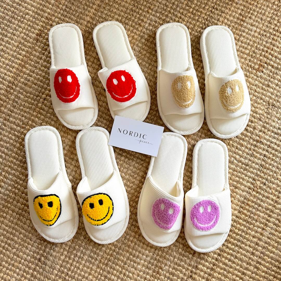 Happy Face Slides Sandals - Buy 1 Get 1 Free