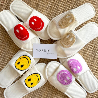 Happy Face Slides Sandals