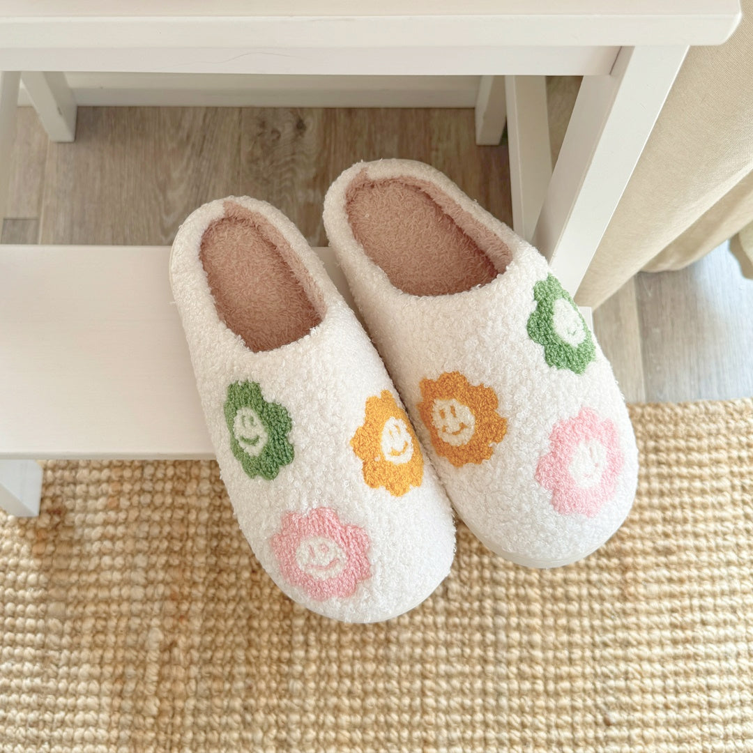 Happy Sunflower Slippers - Buy 1 Get 1 Free
