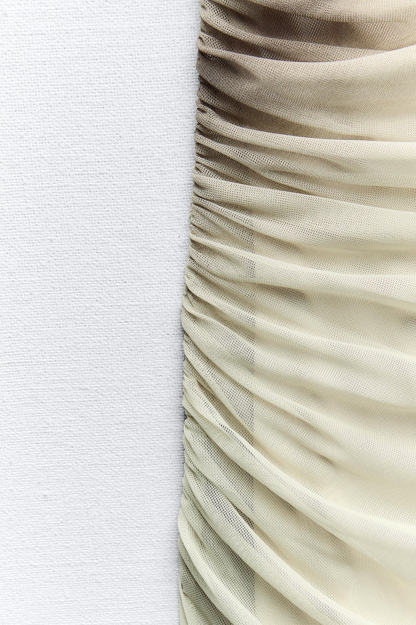 Mesh Printed Sleeveless Midi Dress