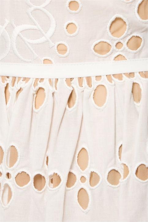 Solid Lace Sleeveless Midi Dress