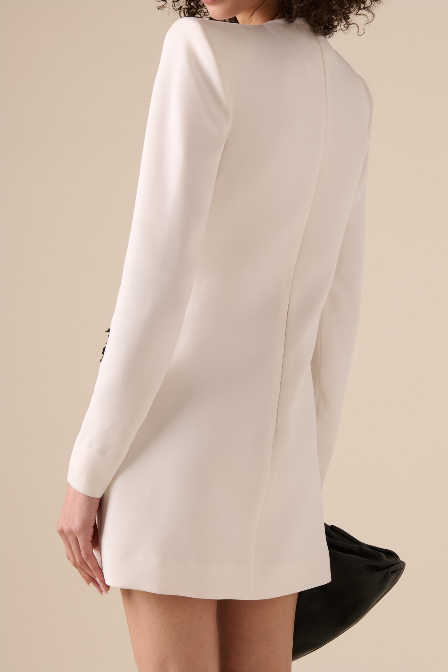 Venus Floral Embroidery Bead Mini Dress