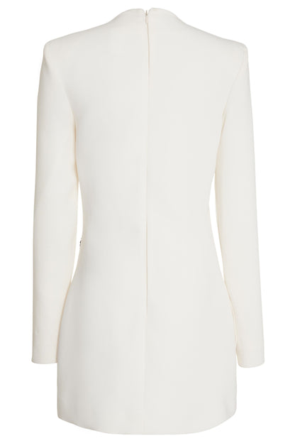 Venus Floral Embroidery Bead Mini Dress