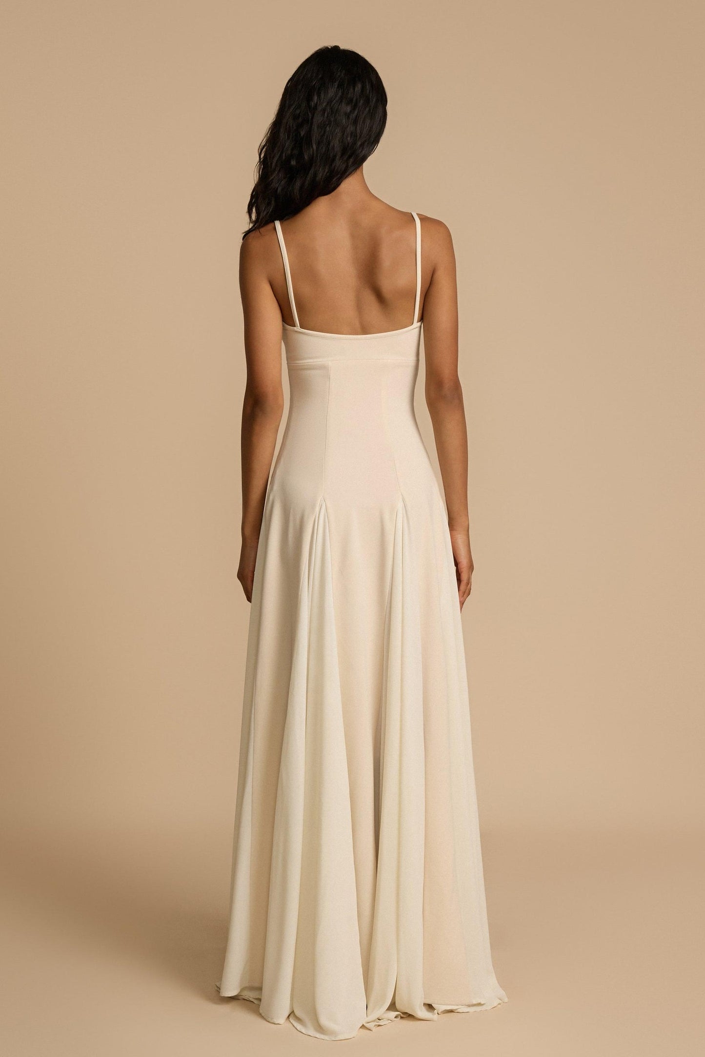 Solid Jersey Sleeveless Maxi Dress