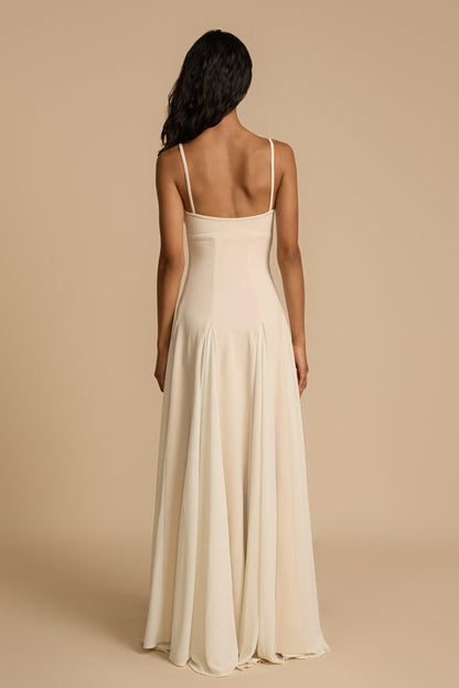 Solid Jersey Sleeveless Maxi Dress