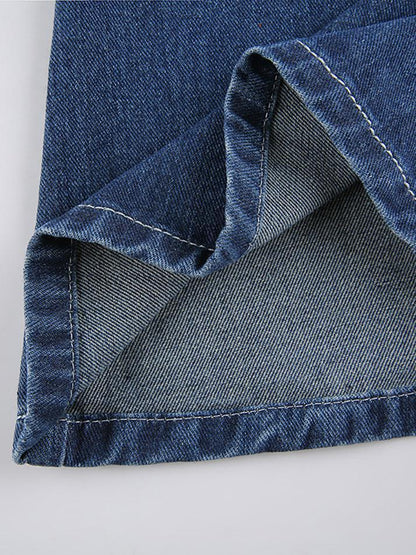 Low Rise Vintage Cargo Jeans
