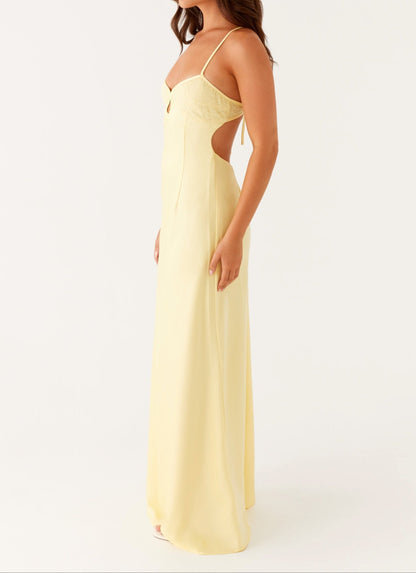 Joanie Maxi Dress - Yellow