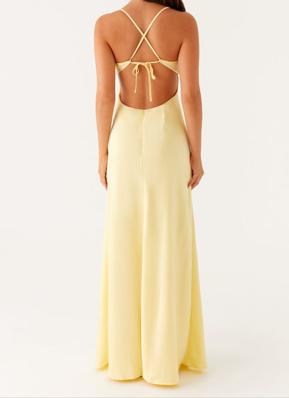 Joanie Maxi Dress - Yellow