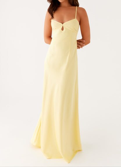 Emilia Maxi Dress - Yellow
