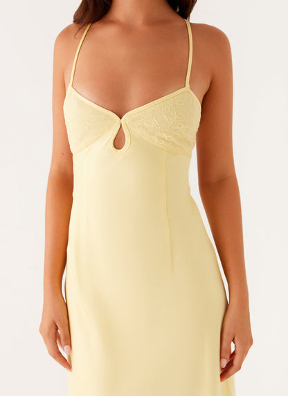 Joanie Maxi Dress - Yellow
