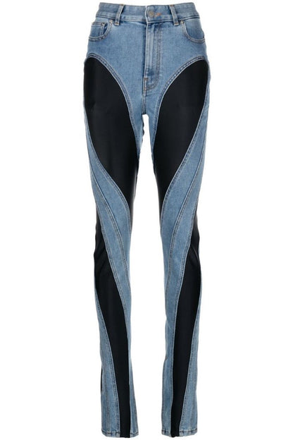 Jolene Mesh Panelled Spira Jeans