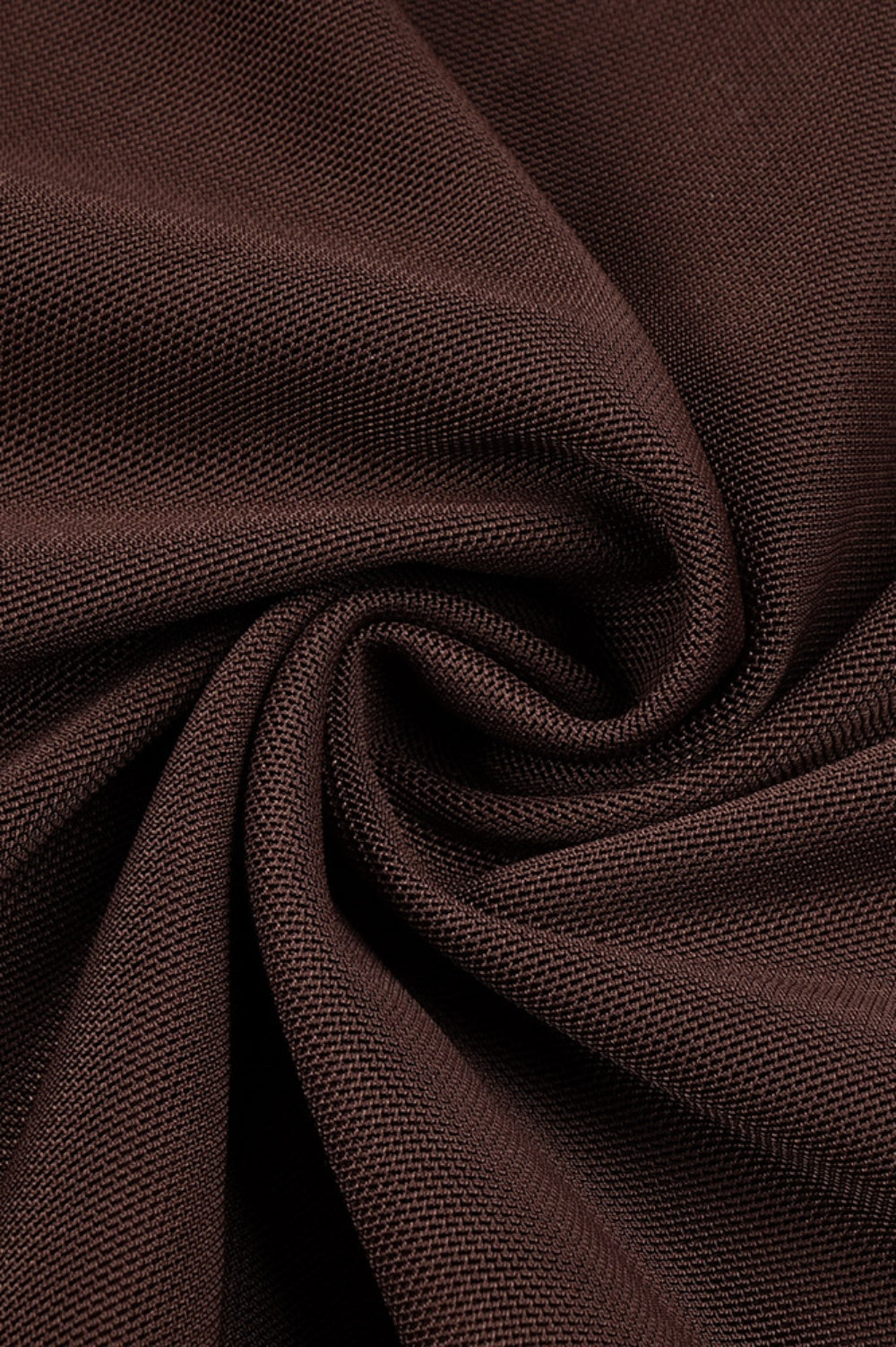 Jolleen Ruched Mesh Maxi Dress - Brown