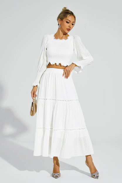 Jonas White Polka Dot Set