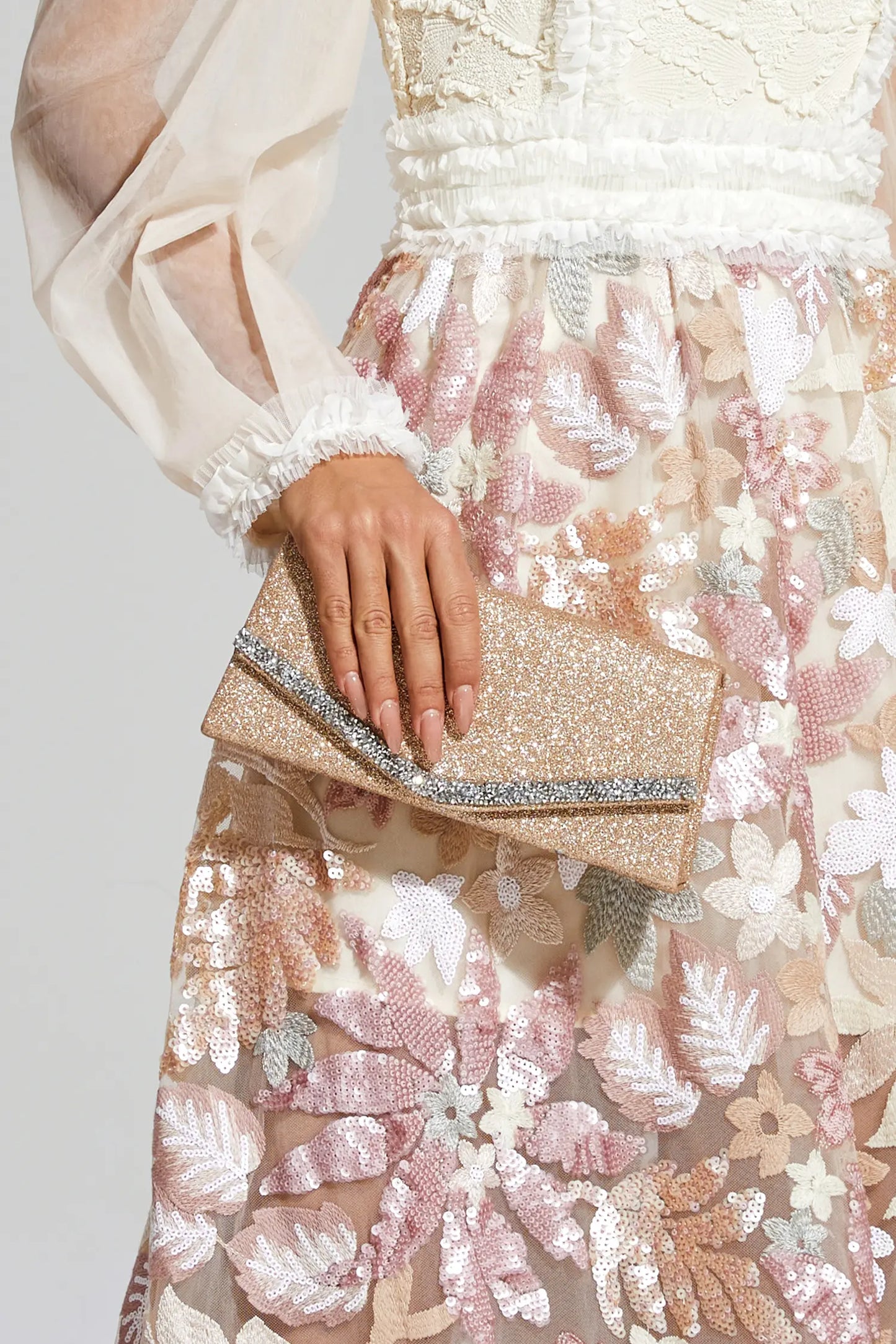 Jonathan Champagne Diamond Bag