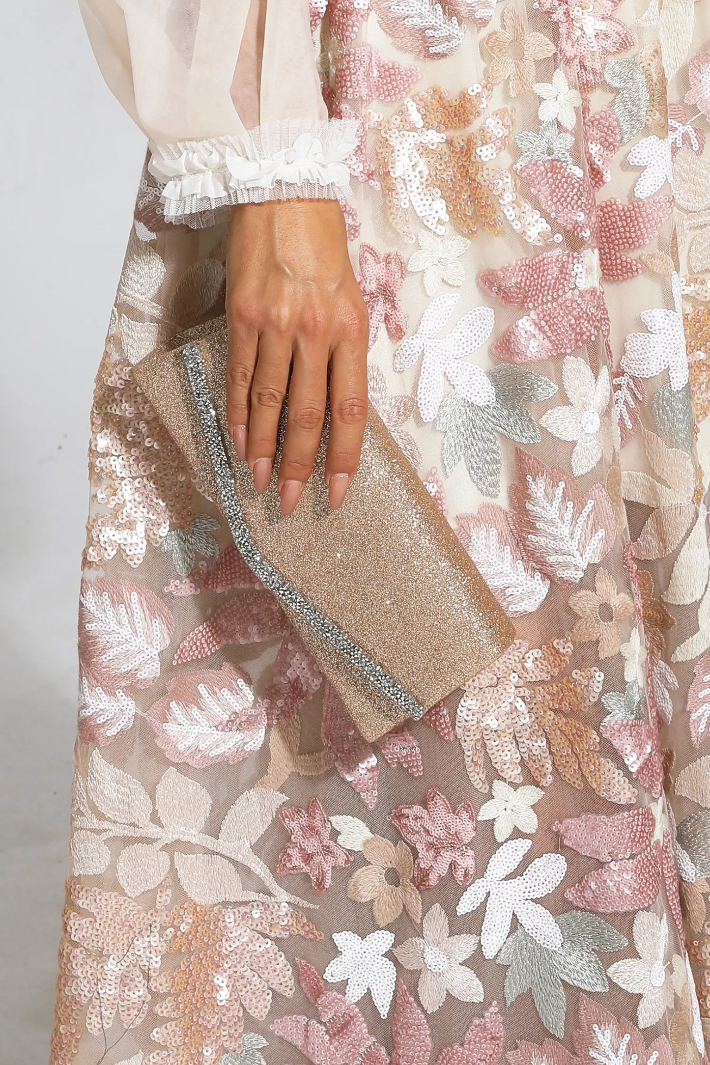 Jonathan Champagne Diamond Bag