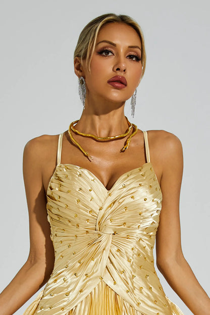 Dora Gold Snake Necklace