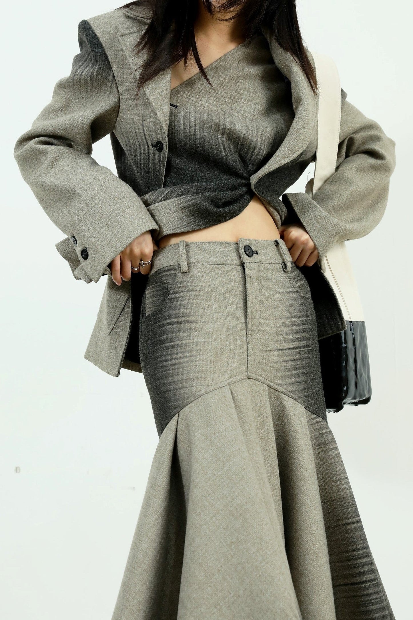 Juliana Printing Quilted Skirt