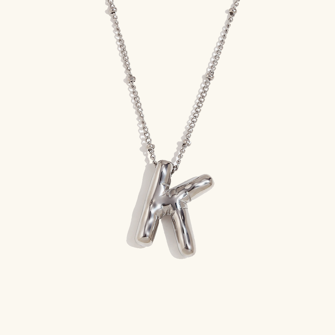 Airy Letter - Gold Initial Necklace