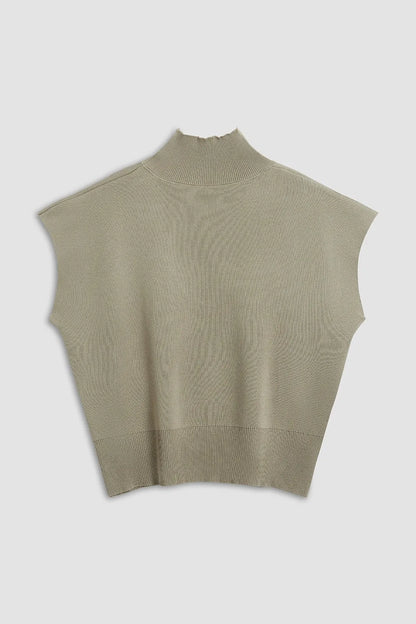 Kalene Solid Pullover Knit Top