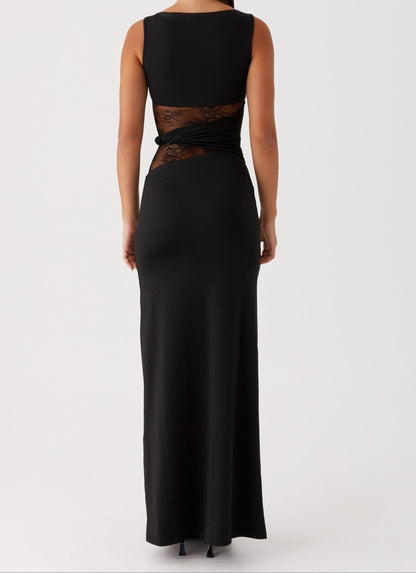 Delfina Maxi Dress - Black