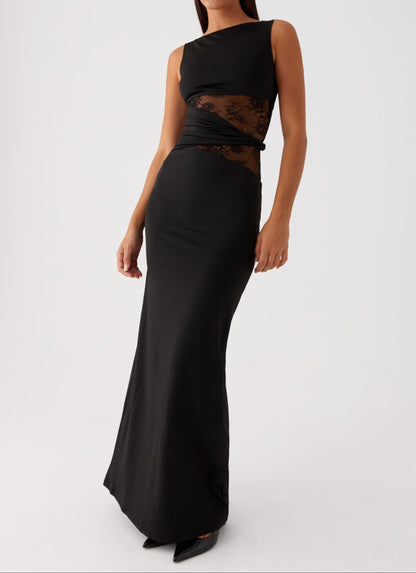 Delfina Maxi Dress - Black