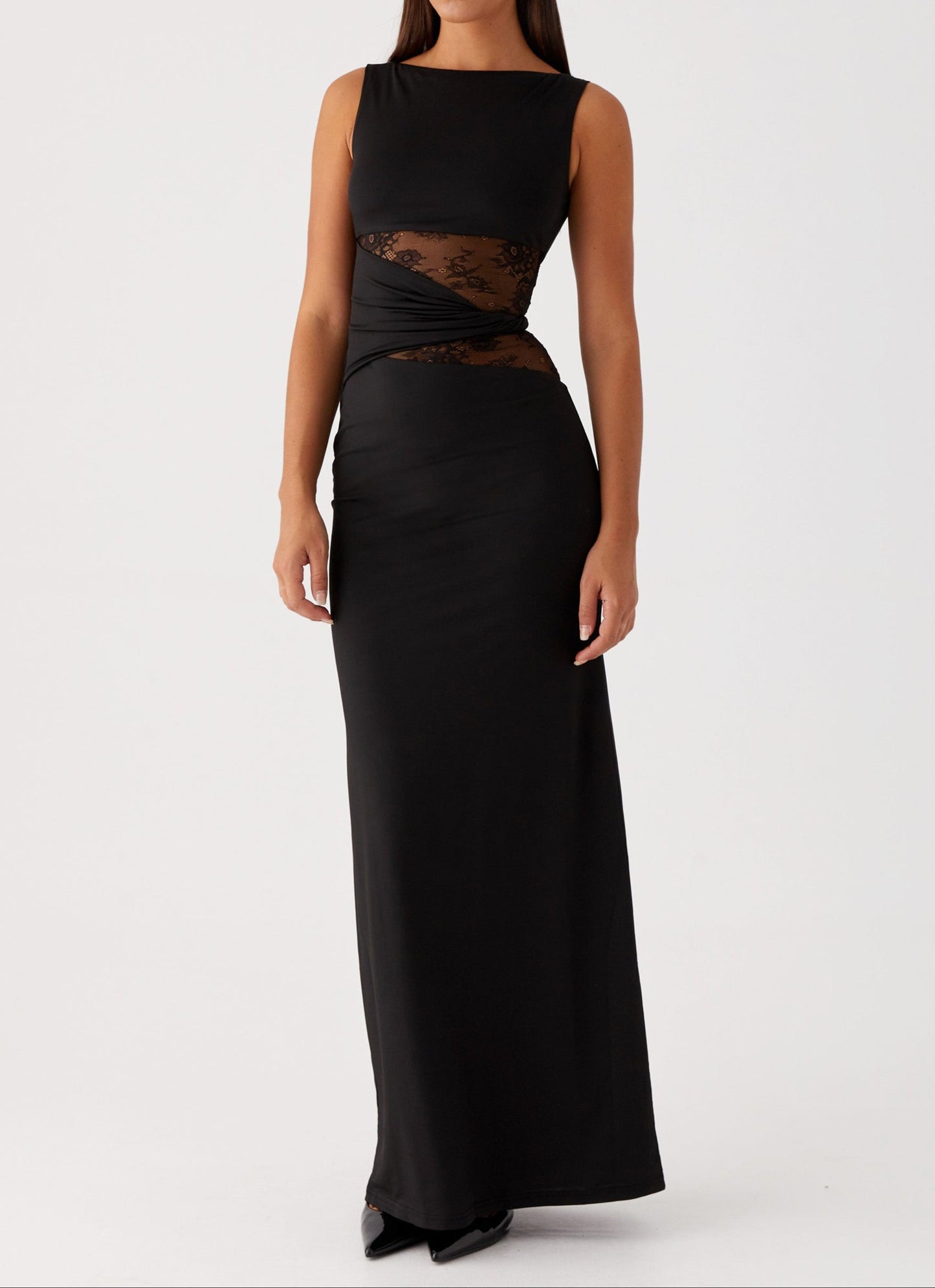 Delfina Maxi Dress - Black