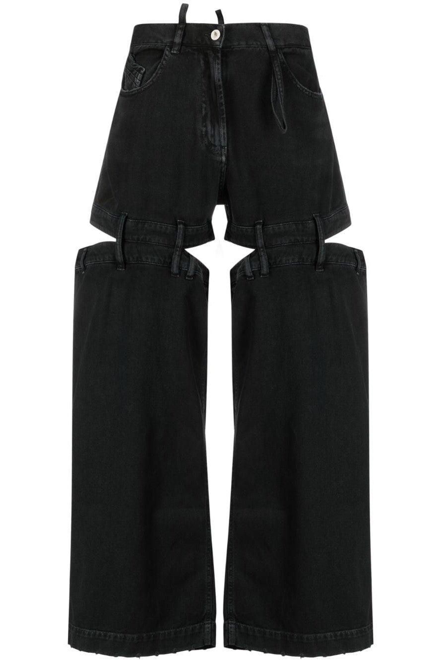 Kendra Cutout Jeans - Black