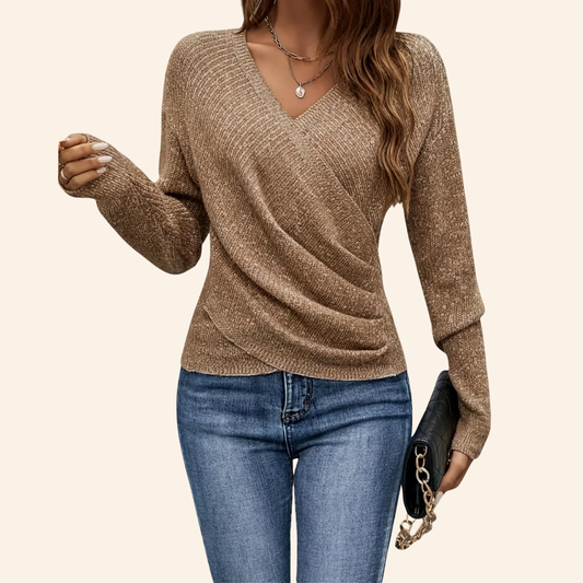 Aria | V-Neck Wrap Top