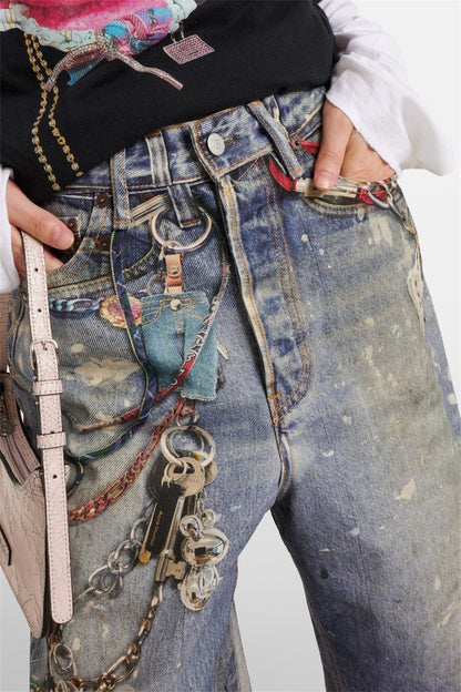 Kora Printed Loose Midi Shorts