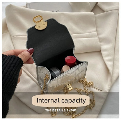 Bright Leather Mini Crossbody Bag