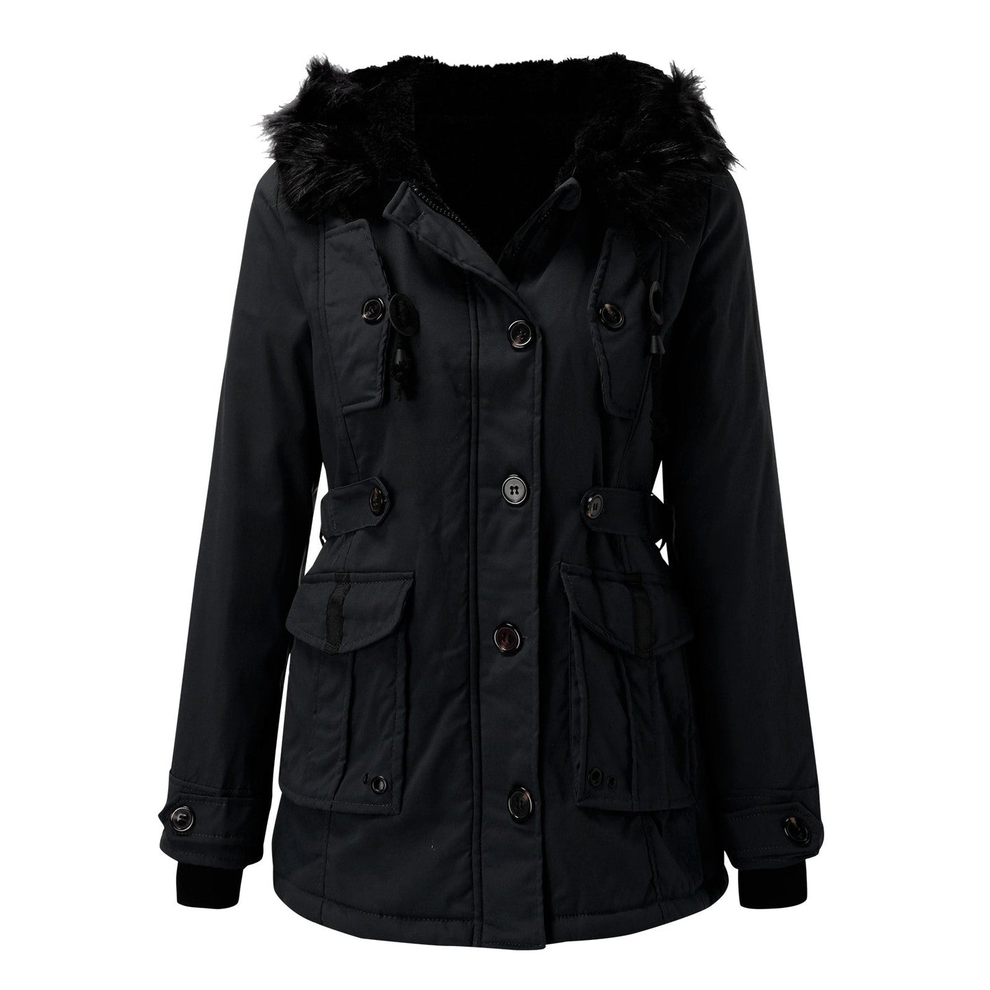 | Women's Warm Hooded Winter Coat